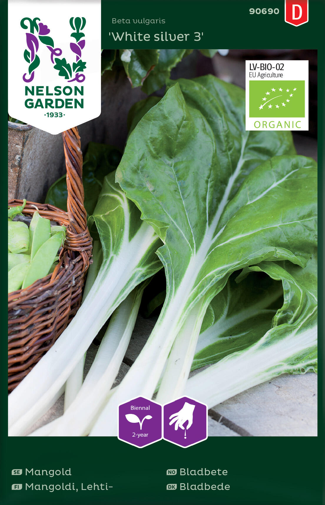 Bladbete 'White silver 3'